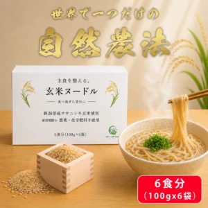玄米ヌードル  6食分